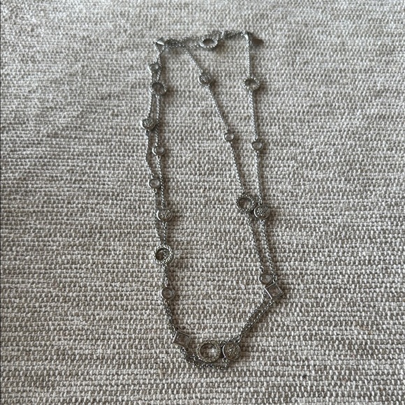 Lia Sophia Jewelry - Lia Sophia Silver Necklace Timeless Linked Design